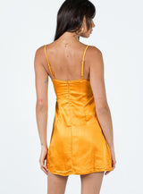 Dale Mini Dress Orange