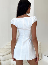 Alora Mini Dress White