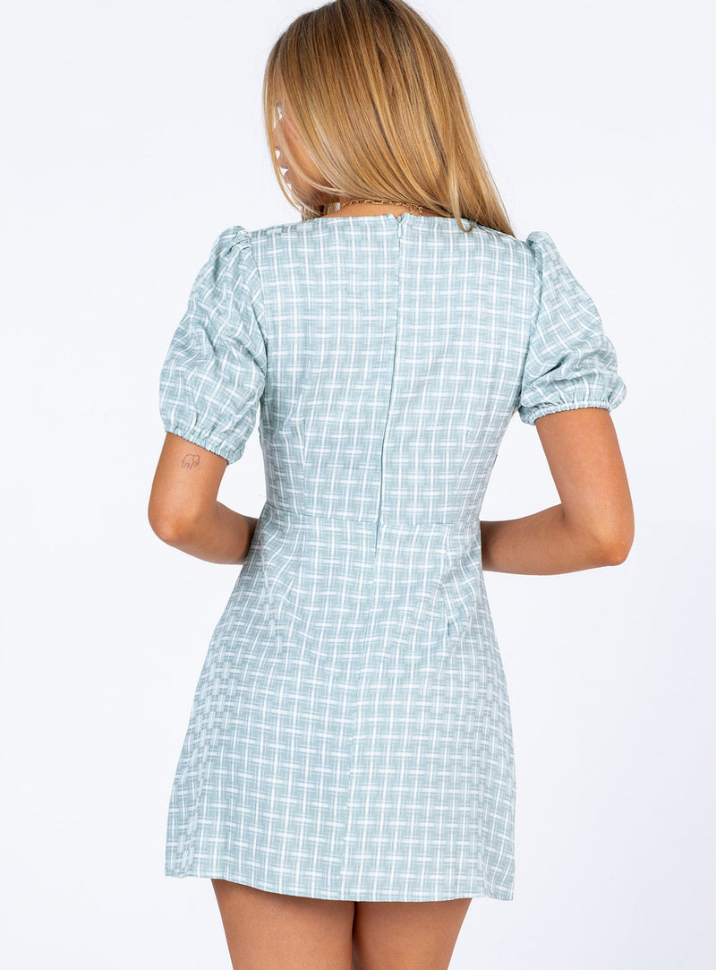 Skylar Rose Mini Dress Green