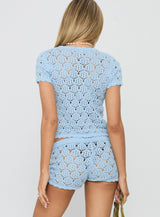 Sun Still Shines Crochet Set Blue