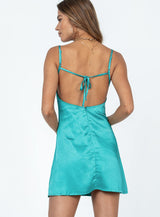 Venus Mini Dress Teal