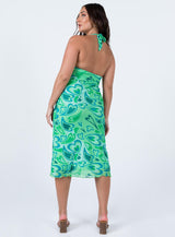 Tiffany Midi Dress Green