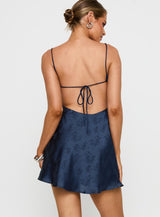 Clemence Mini Dress Navy