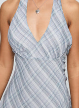 Best Mistake Halter Mini Dress Multi