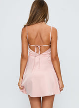 Summer Blush Mini Dress Pink