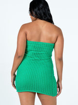 Tansy Mini Dress Green