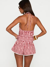 Your Everything Shorts Pink Stripe