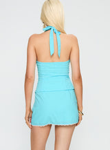 Keep Dreaming Halter Set Blue