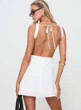 Swoon Mini Dress White