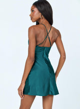 Enzo Mini Dress Green