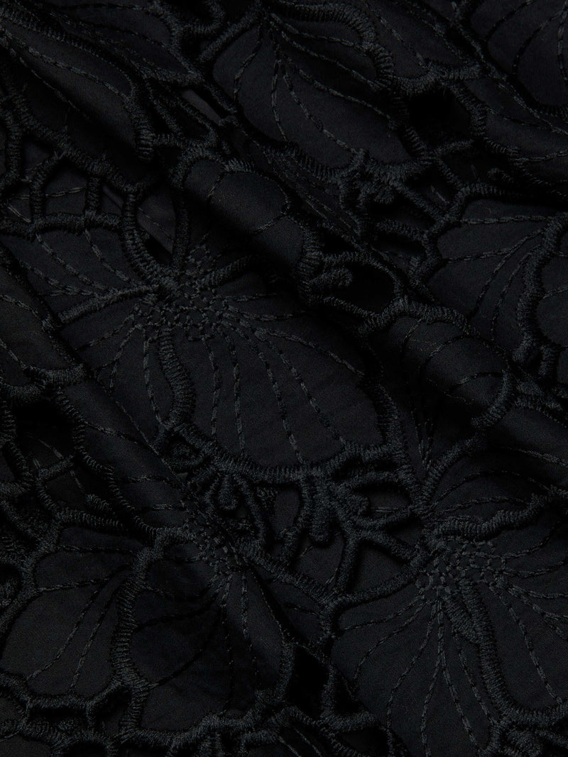 Seychelle Cropped Lace Blouse
