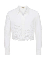 Seychelle Cropped Lace Blouse