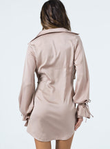 Liberty Mini Dress Beige