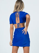 Mischa Mini Dress Blue