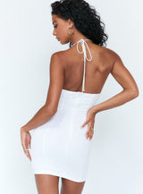 Nova Mini Dress White