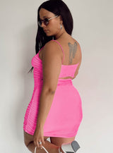 Holloway Wishes Mini Dress Curve