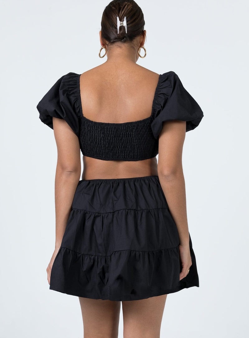 Amber Mini Dress Black