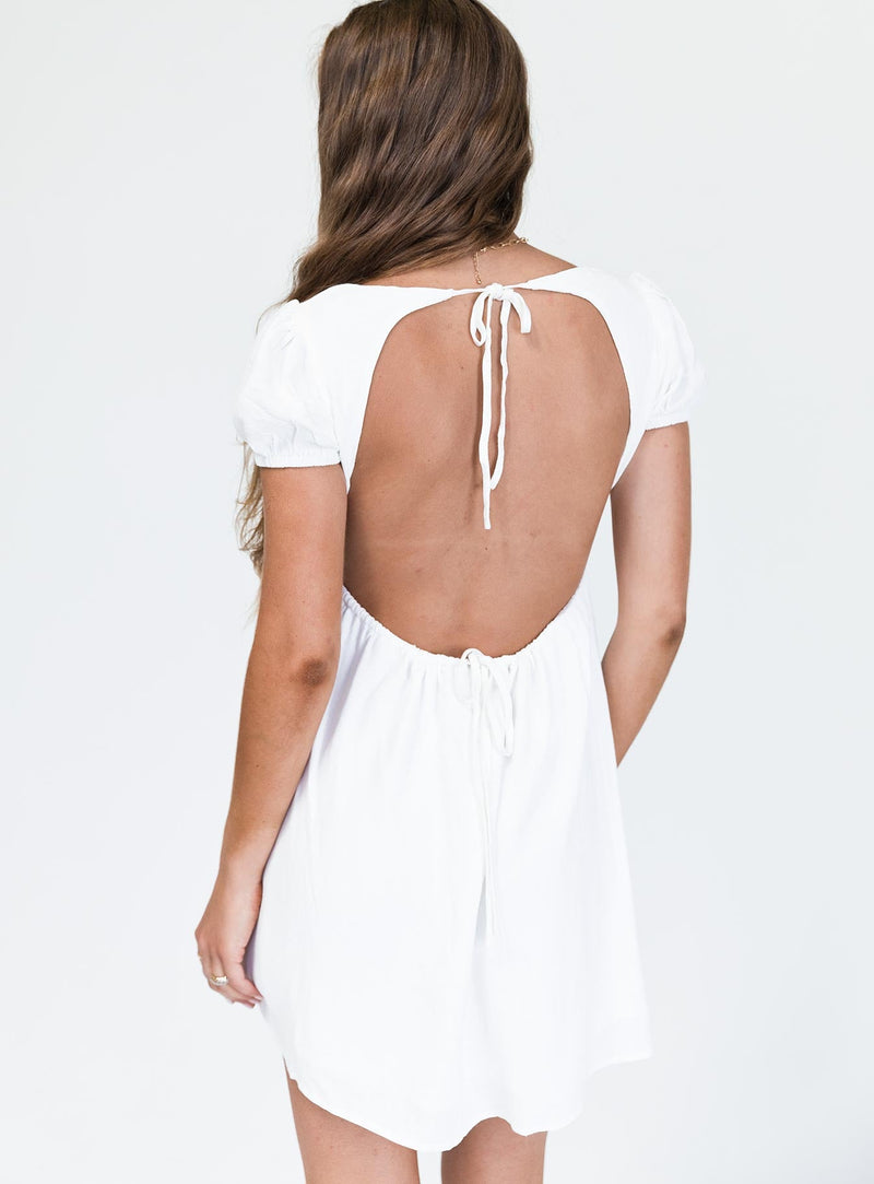 Smith Mini Dress White