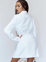 VIP Only Mini Dress White