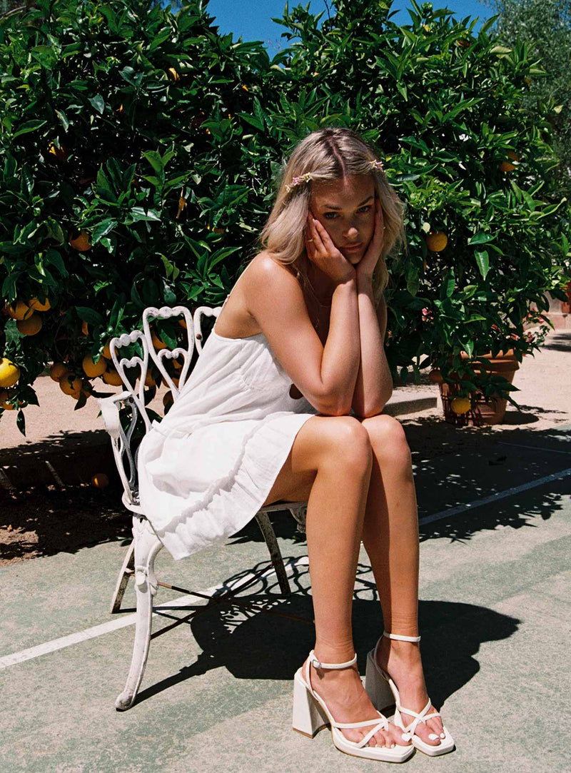 Colson Mini Dress White
