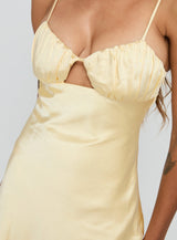 Lulubelle Mini Dress Lemon