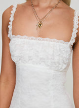 Wignall Mini Dress White