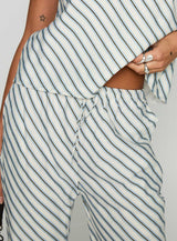 Born To Brag Set Blue Stripe