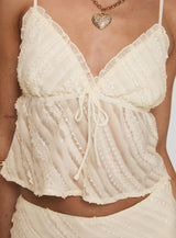 Jacintha Top Cream