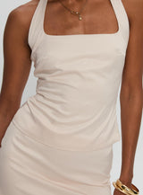 Ellesandra Halter Set Cream
