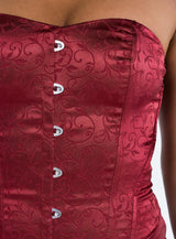 Alter Ego Mini Dress Maroon