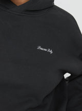 Princess Polly Hooded Sweatshirt Bubble Script Grey
