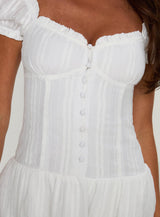 Bluegrove Mini Dress White
