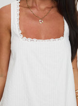 Alanah Mini Dress White Petite
