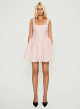 Bridgitte Corset Mini Dress Floral