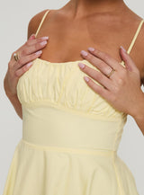 Xantha Mini Dress Yellow