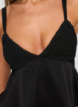 Long Way Down Cami Top Black