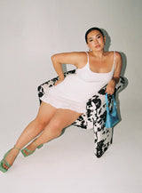 Kiribati Mini Dress White Curve