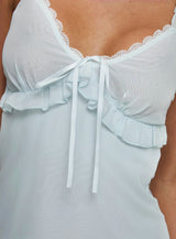 Supernatural Mini Dress Light Blue
