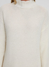Tarin Knit Mini Dress Cream
