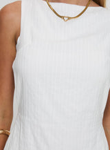 Swoon Mini Dress White