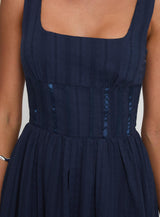 Lorinda Maxi Dress Navy