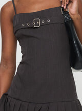 Valletta Mini Dress Slate