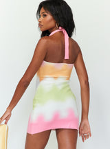 Skyler Mini Dress Pink Multi