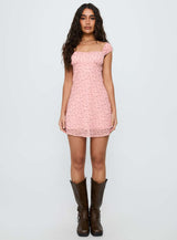 Seyani Mini Dress Pink
