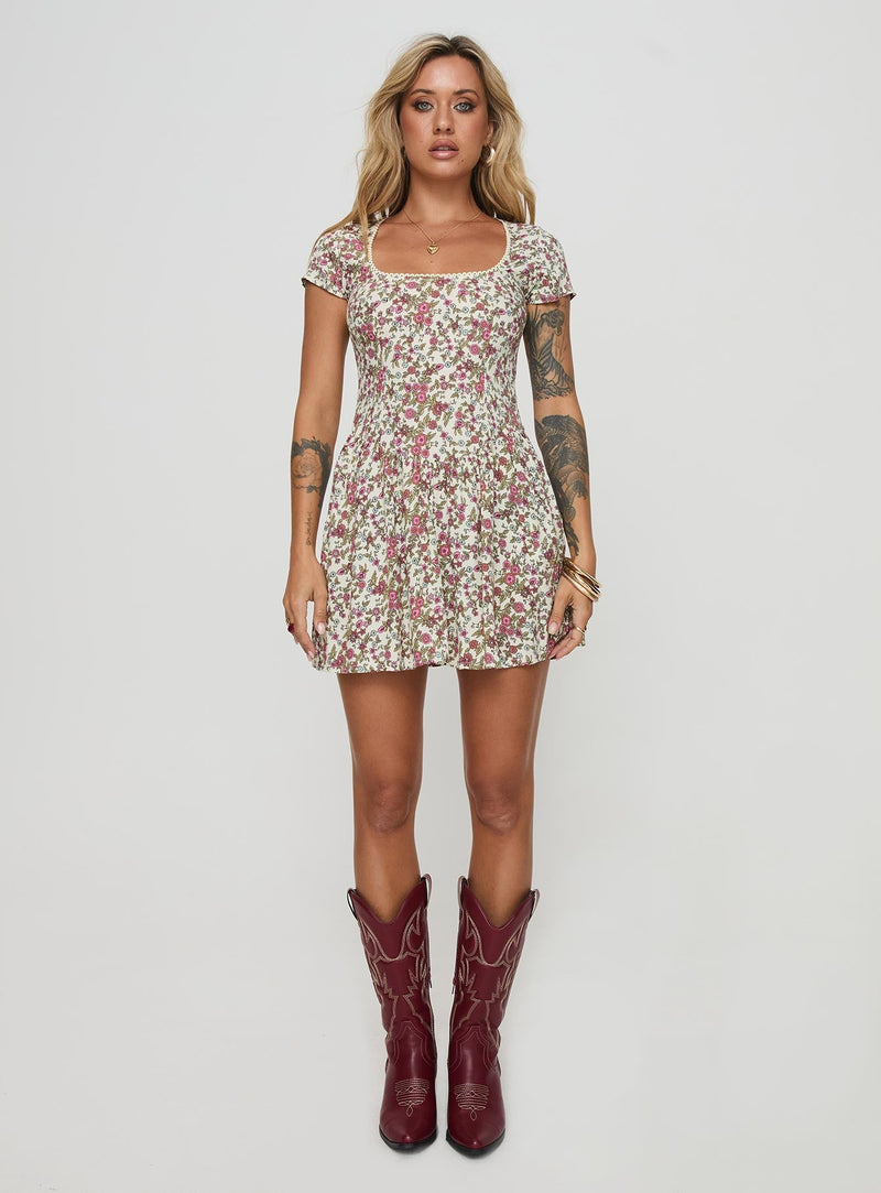 Tipani Mini Dress Cream