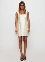 Eloquent Mini Dress Ivory