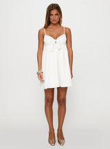 Wilmina Mini Dress White