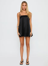 Apple Cider Mini Dress Black