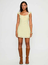 Sunbather Mini Dress Yellow