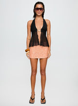 Electrified Hardware Detail Top Black